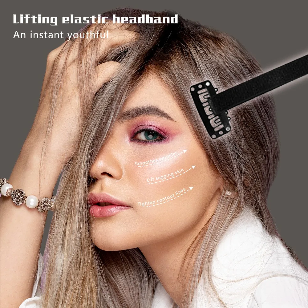 Hair Stretch Film Adjustable Double Band For Eyes And Eyebrows Fox Lift Magic Elastic With Hold Bb Clips | Красота и здоровье