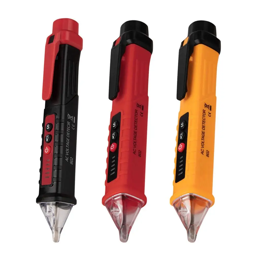 Бесконтактный индикатор ручки переменного тока VD802 индукционный тест er 12 1000 В с