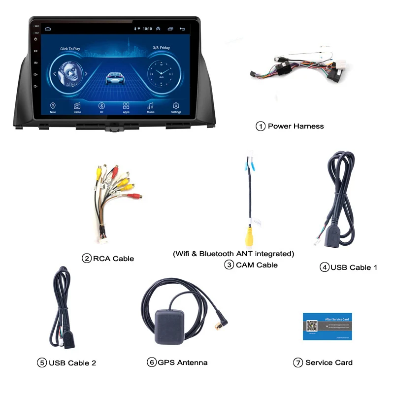 Автомобильный мультимедийный стерео плеер навигация GPS радио Android 10 для KIA Optima K5