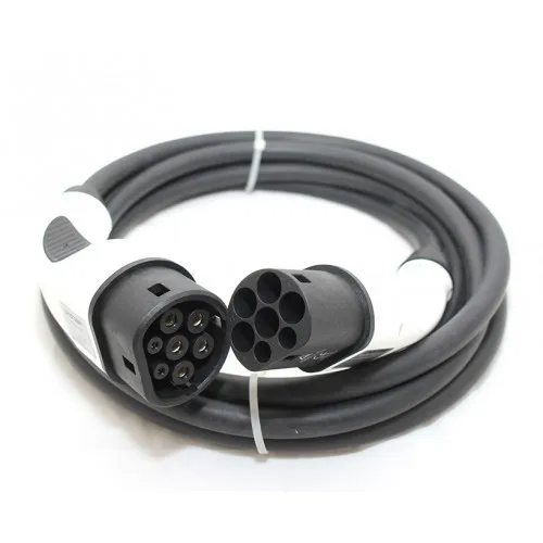 Зарядный кабель для электромобилей 16 А 32 зарядный разъем типа 2 на тип