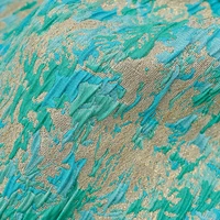 gold wire glacier blue bubble texture embossed jacquard fabric for dress coat tissus au m%c3%a8tre %d1%82%d0%ba%d0%b0%d0%bd%d1%8c %d0%b1%d0%b5%d0%bb%d0%b0%d1%8f %d0%bf%d0%bb%d0%be%d1%82%d0%bd%d0%b0 juta em metro