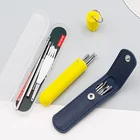 Набор для удаления ушного воска, набор из 6 предметов для чистки ушей из нержавеющей стали, для детей и взрослых