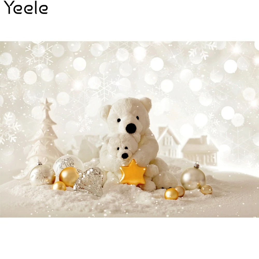 Фон для фотосъемки Yeele персонализированный Фотофон с изображением снежного