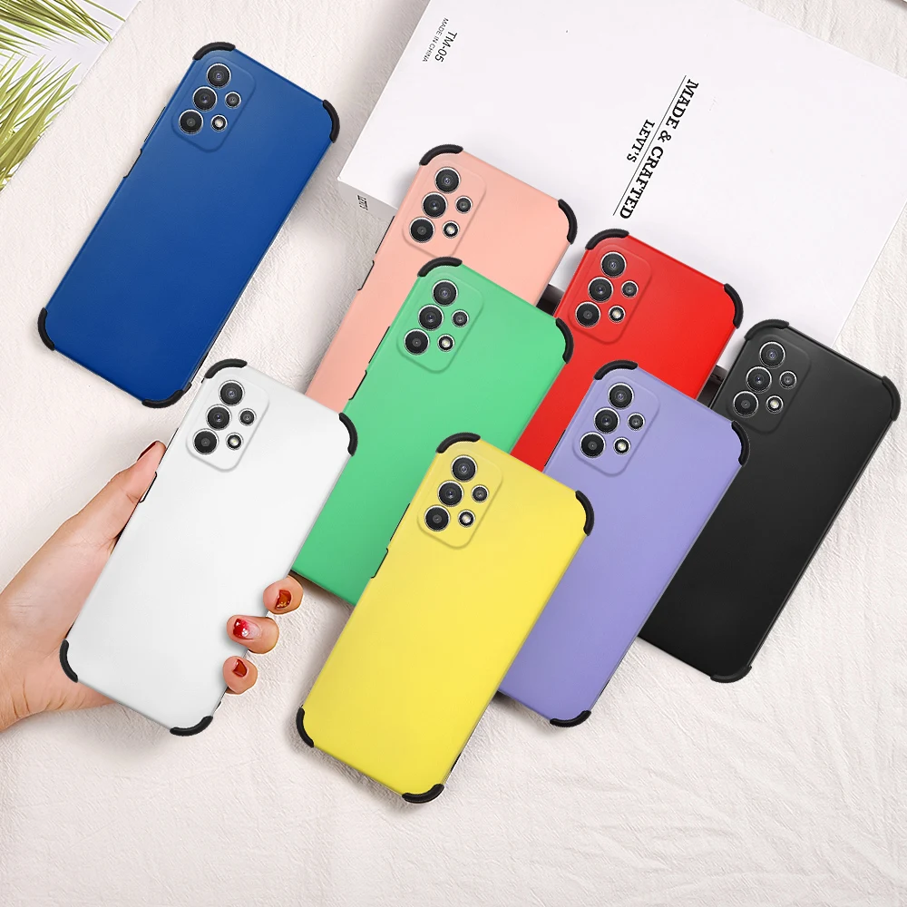 

Shockproof PC Phone Case For Samsung Galaxy A12 A32 A42 A52 A72 Camera Protection Cover For Samsung A52 a526b 52 a32 a326b Funda