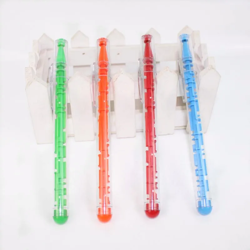 1/4 шт. Новинка красочный лабиринт шариковая ручка канцелярские подарки шариковые