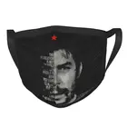 Маска для лица Че Гевара, кубинский герой, маска для мужчин, революция, Куба, социализм, свобода, маска защитный респиратор, одноразовая маска для рта