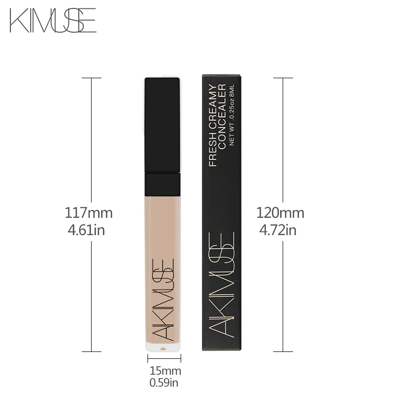 Жидкий консилер KIMUSE кремовый для макияжа с полным покрытием удобный крем лица |