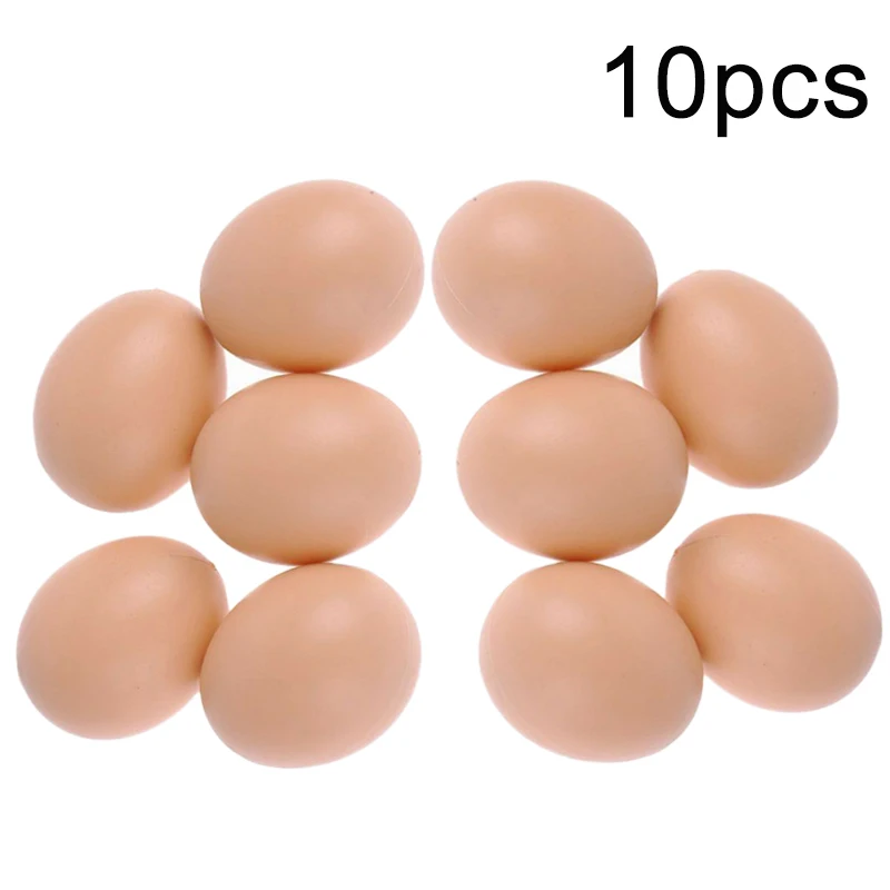 

10pcs Set Artificial Eggs DIY Art Crafts Photographic Toys Decoration Display