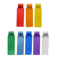 hlzs 480pcs cable labels colorful waterproof cord labels stickers tear resistant flexible works cord identification labels