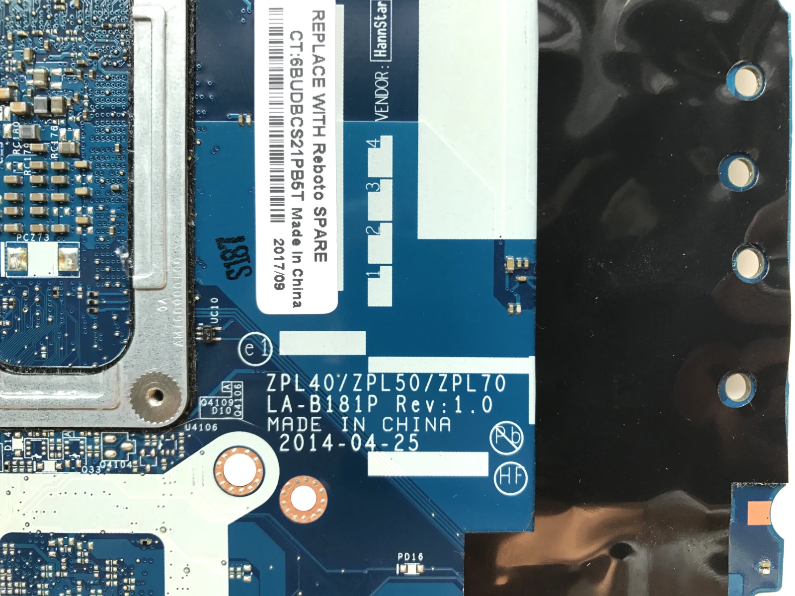 Высокое качество 768058-601 для струйного принтера HP 450 G2 Материнская плата ноутбука