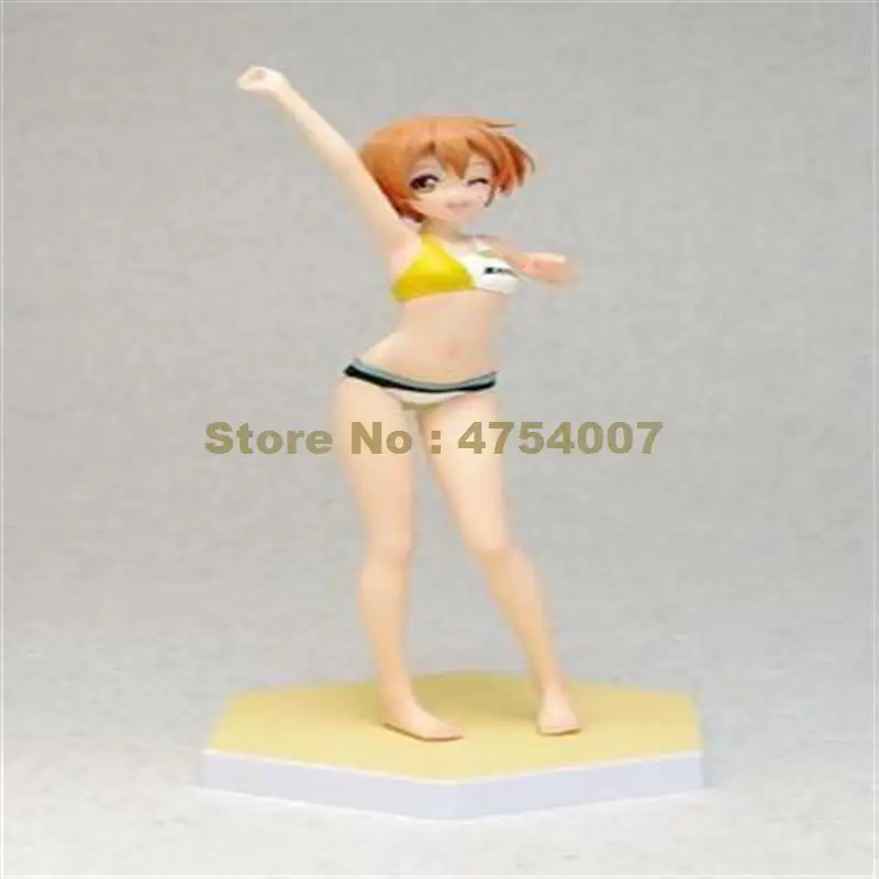 Аниме love live hoshizora Рин в бикини купальник ПВХ экшн фигурка Коллекционная модель