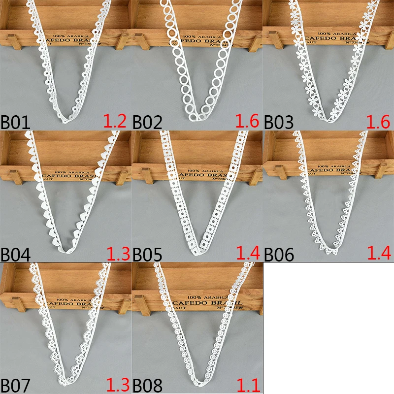 

10Yard/roll Hollow Out Milk Shreds Lace Trim Sewing Applique DIY Ribbon Handmade Craft Materials Garment Clothes Accessories