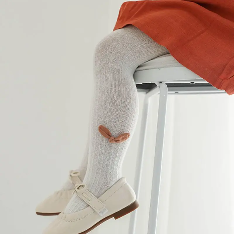 

2021 детские колготки для девочек; Сезон весна-лето; Хлопковые обтягивающие растягивающиеся колготки милое детское нижнее белье с бантом дет...