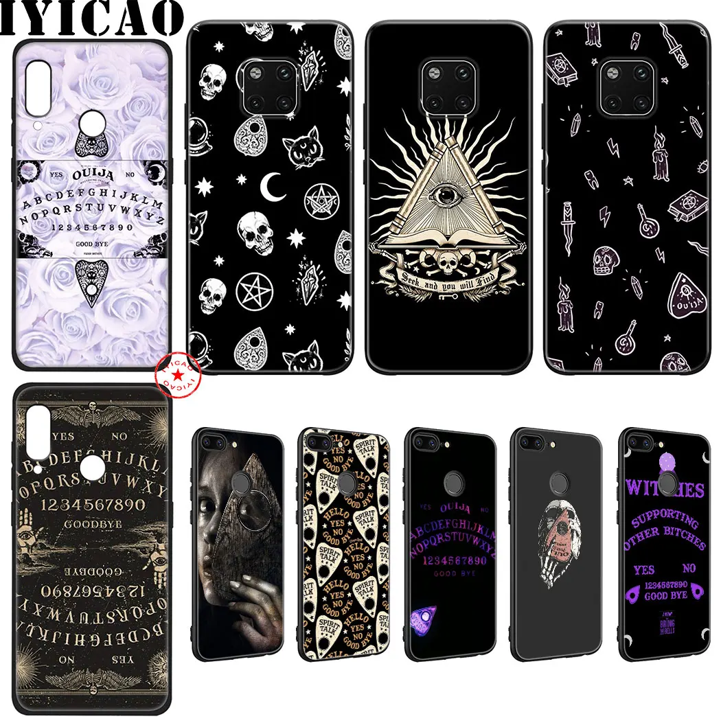 Силиконовый мягкий чехол Ouija для Huawei Nova Smart 5 5T 5i 4E 4 3i 3 2i 2 Lite Mate 30 20 10 Pro Lite|Бамперы| |