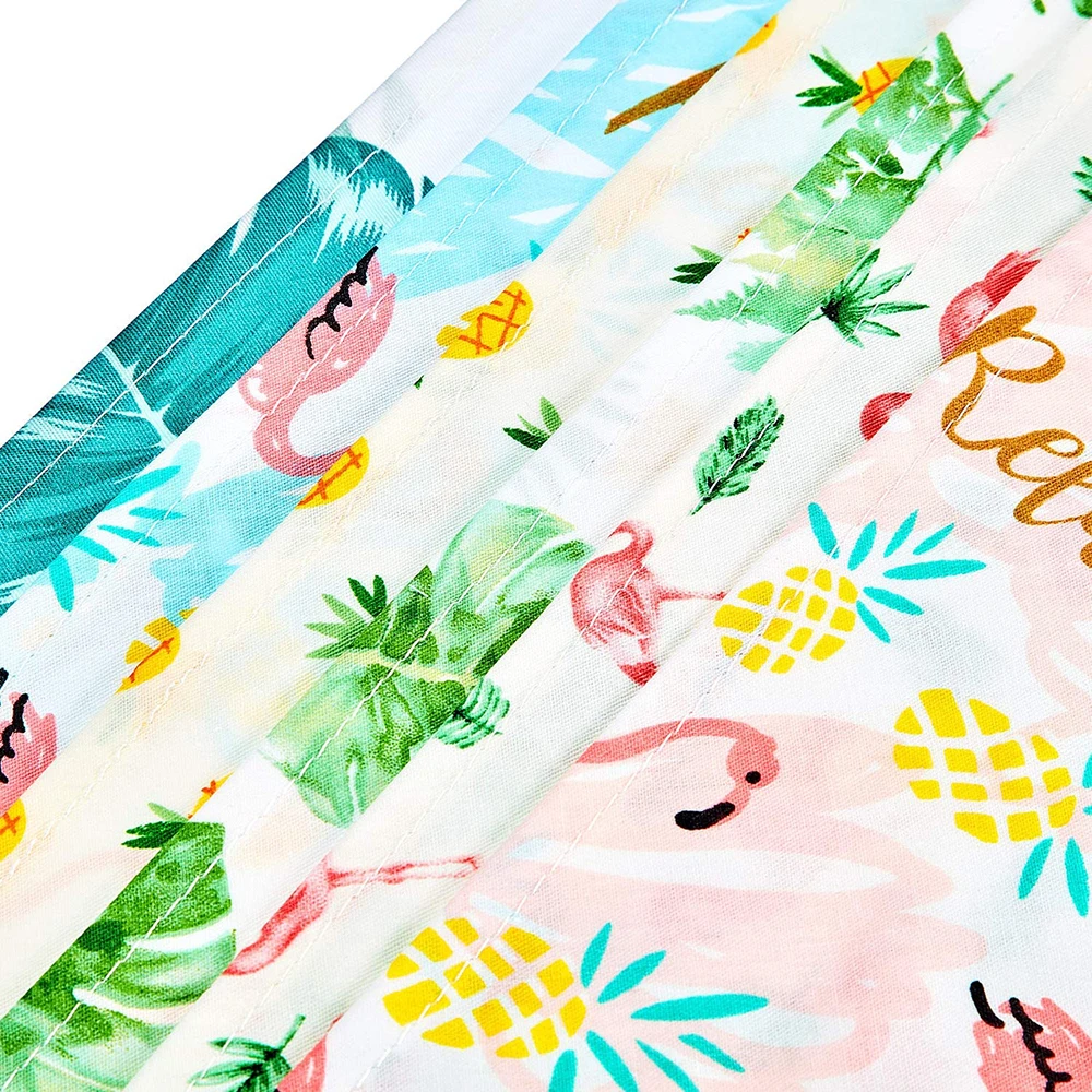 Летняя бандана для собак большая гавайской собаки треугольная двухсторонняя