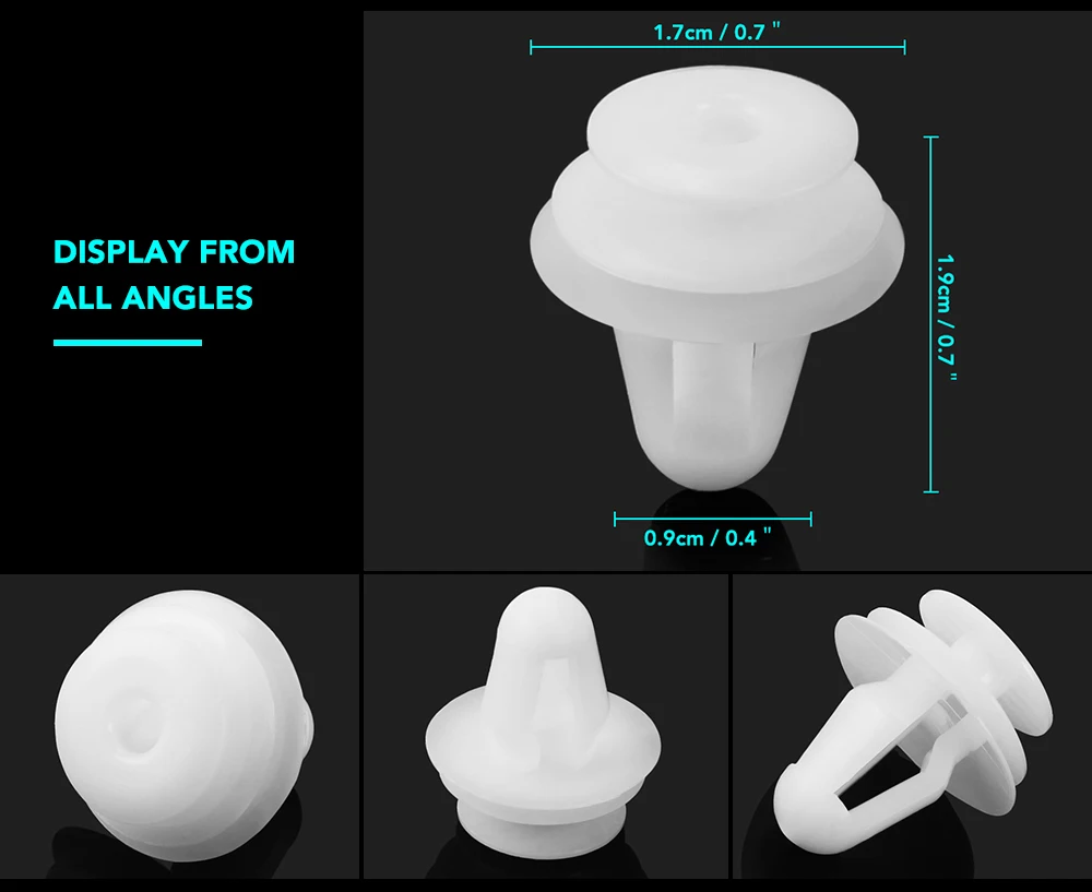 9 мм зажимы для крепления автомобильной двери бампера Mazda 2 3 5 6 CX-5 CX5 CX-4 Axela Atenza 323 626