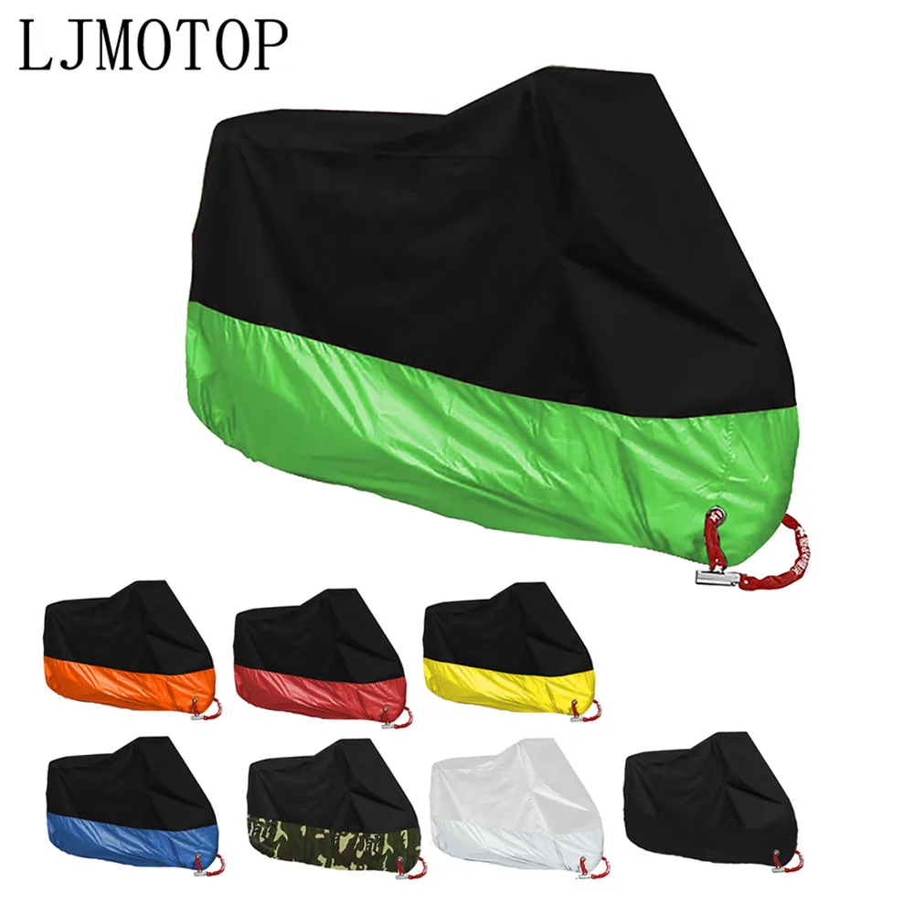 

Чехол для мотоцикла Пылезащитный Водонепроницаемый солнцезащитный Чехол-палатка для автомобиля Triumph thruston TIGER 800 1050 1200 XC/XCX/XR TT 600