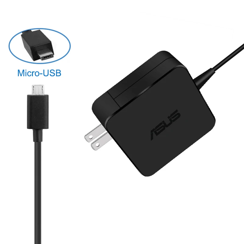 Адаптер питания для ноутбуков Asus зарядное устройство с Micro USB 19 в 1 75 А 33 Вт E202S X205T