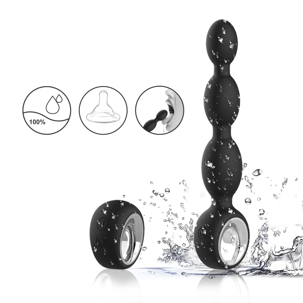 12 вибрирующий мощный Анальный вибратор перезаряжаемый мужской Вибрирующий