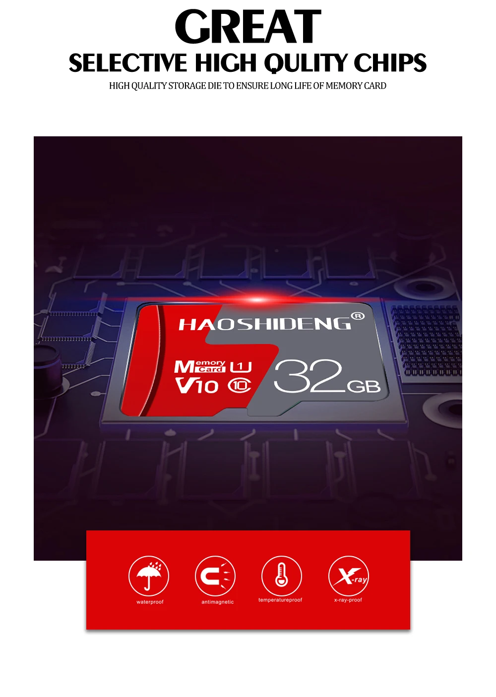 Карта памяти micro sd, 32 ГБ, класс 10, картао-де-Мемория, 64 ГБ, 32 ГБ, 16 ГБ, 8 ГБ, карта памяти micro sd, мини-карта sd