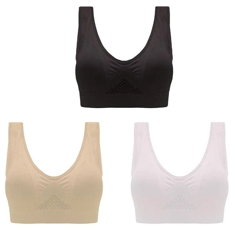 Дышащий спортивный бюстгальтер для йоги Спортивное нижнее белье с дырками