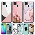 Для ZTE 20 умный чехол силиконовый чехол для телефона ZTE чехол для ZTE 20 умный Мягкий защитный чехол для ZTE 20 умный мраморный ТПУ чехол с цветами