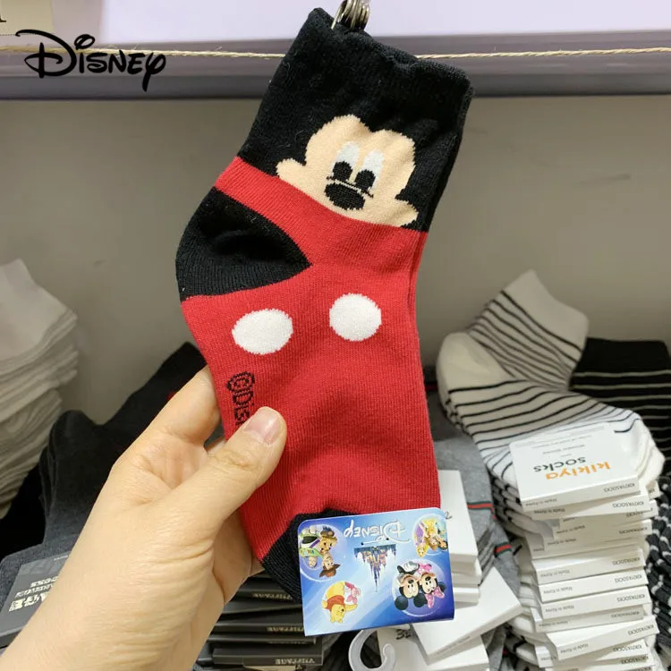 Детские хлопковые носки трубы Disney детские с героями мультфильмов Дональд Дак