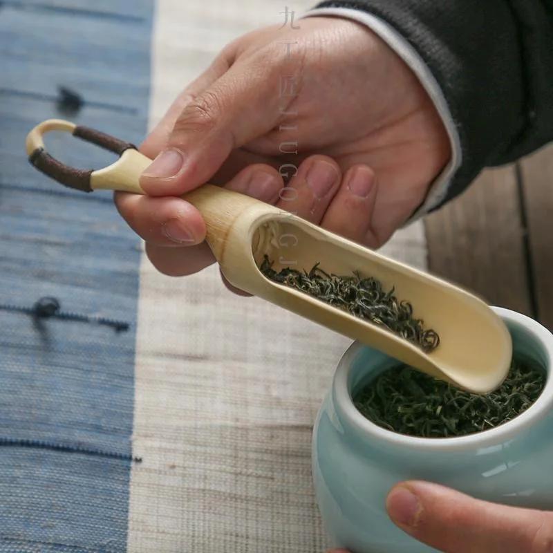 Бамбуковая ложка для сигарет Китайский кунг фу инструмент табака|Трубки и