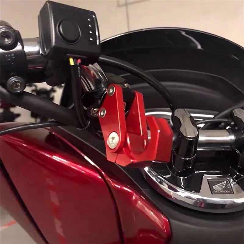 Мотоциклетные аксессуары ЧПУ алюминиевый крючок вешалка для чемодана крепление