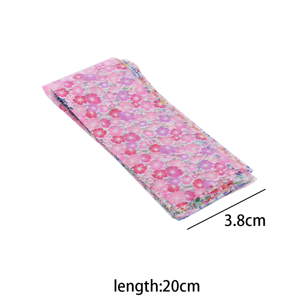 16 шт. смешанных цветов переводная фольга для дизайна ногтей Очаровательная