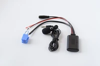 bluetooth 5 0 aux input 8 pin cable audio microphone adapter for benz smart fortwo 450 cd radio