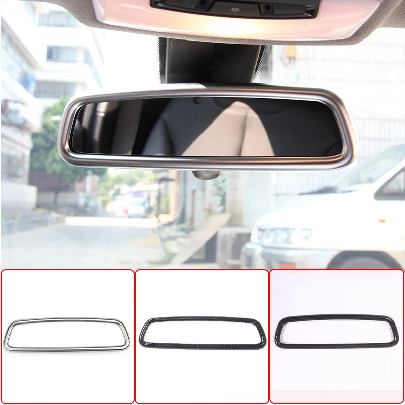 

ABS Chrome Auto Interior Rearview Mirror Frame Trim For Land Rover Discovery 4 Range Rover Sport Evoque Car Styling Accessories