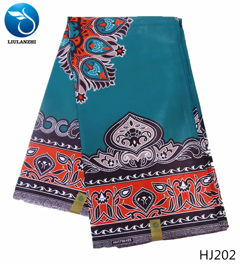 LIULANZHI Java восковая ткань новейший узор зеленая анкарская хлопок батик для