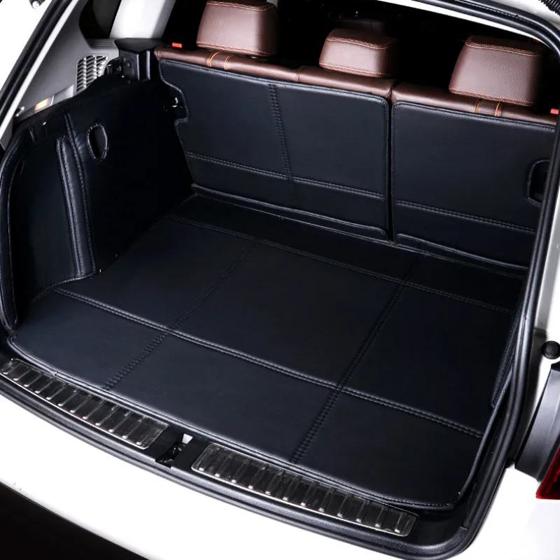 Полностью закрытые водонепроницаемые коврики для багажника прочные автомобиля