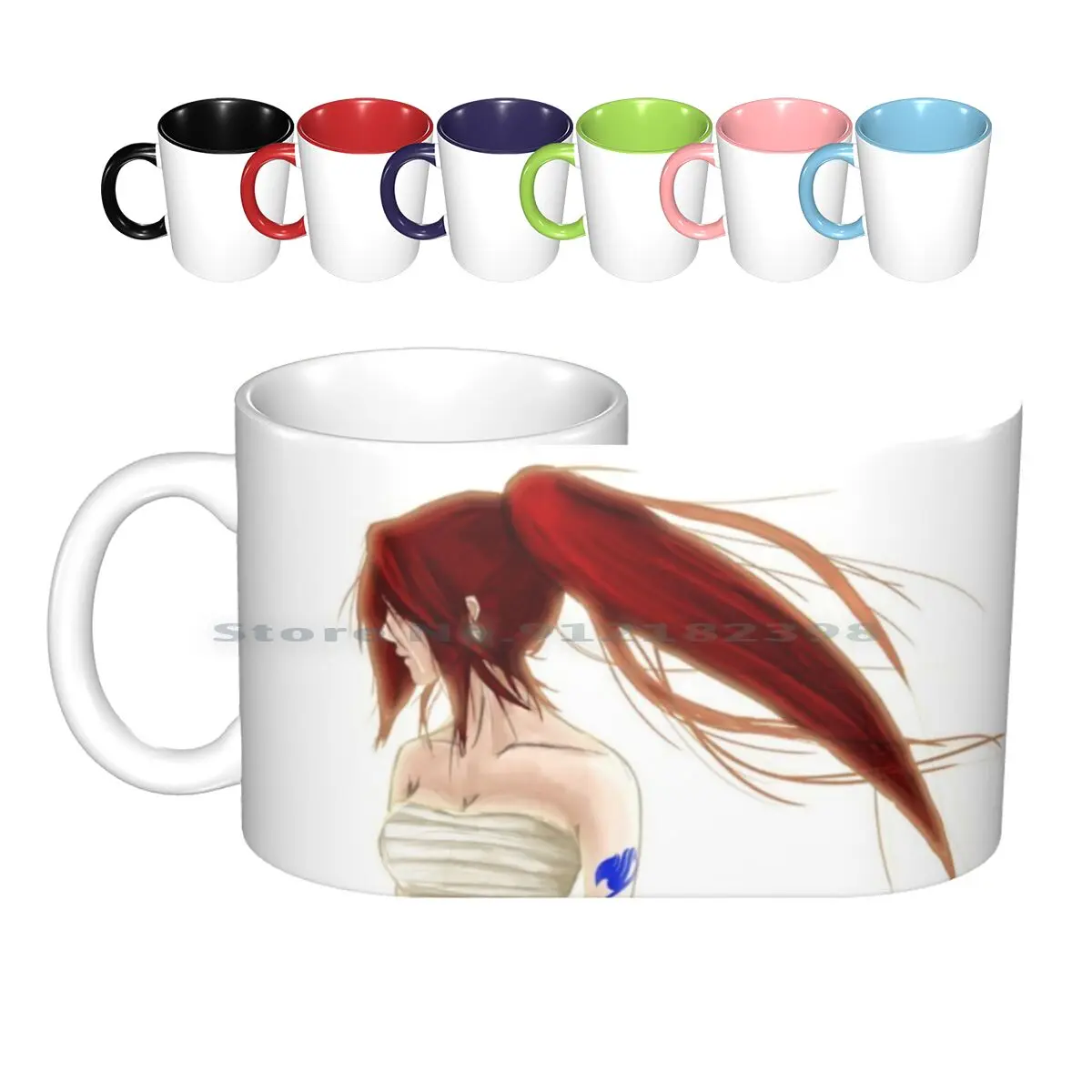 Керамические кружки Fairwell для Now-Erza Scarlet кофейные чашки Кружка молока и чая