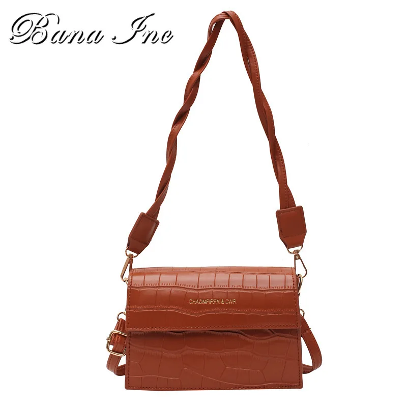 

Design Bag Small Square Bag Stone Pattern Handbag Shoulder Messenger Bag Purses and Handbags Tote Bags for Women