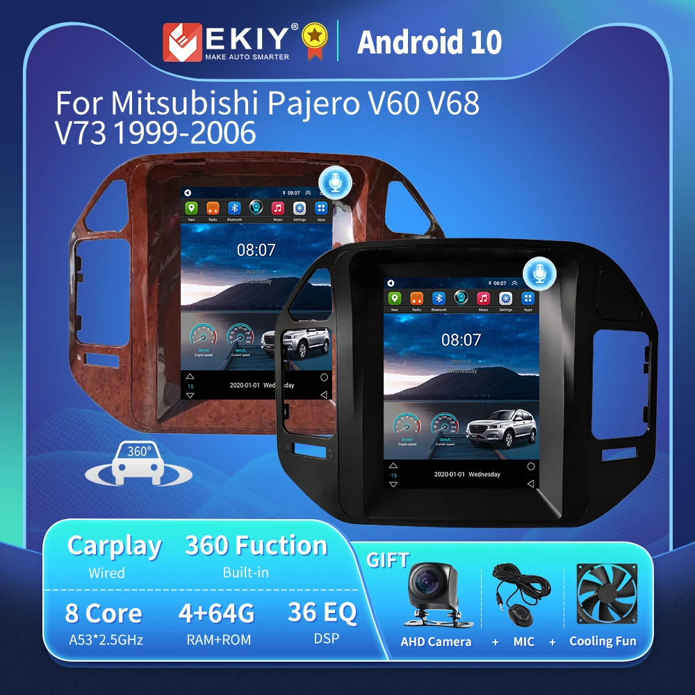 	EKIY T6 Car Radio For Mitsubis	