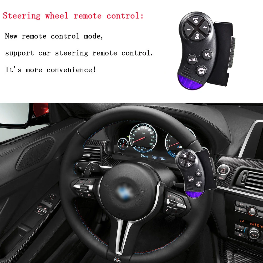 Podofo 2 Din 6 &quotЖК сенсорный экран автомобильный аудио 12 в авто радио плеер с bluetooth hands