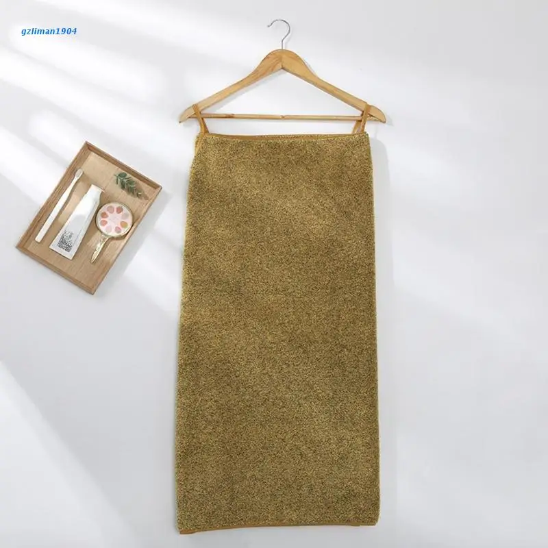 P15D Women Sexy Wearable Bath Wrap Towel Coral Velvet Bathrobe Shower Beach Blanket | Дом и сад
