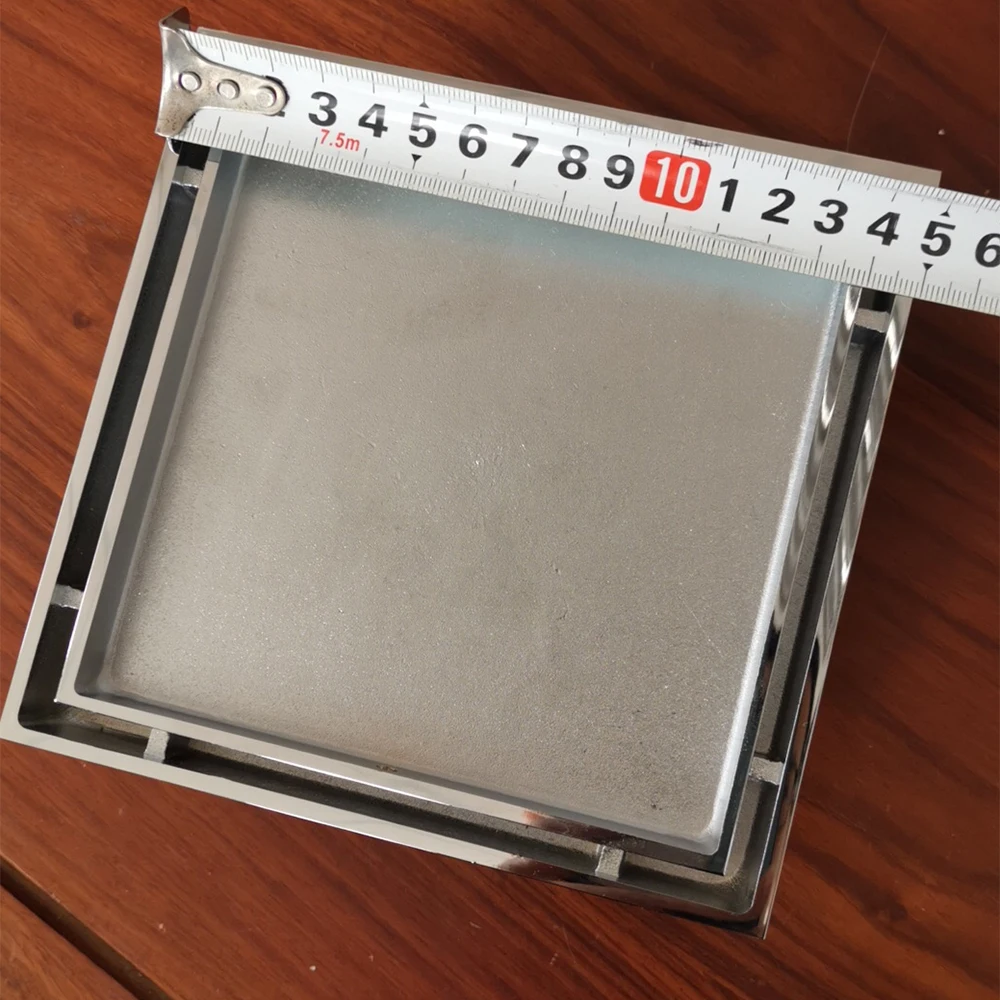 Дезодорирование 15*15 см Все латунные аксессуары для ванной комнаты квадратная