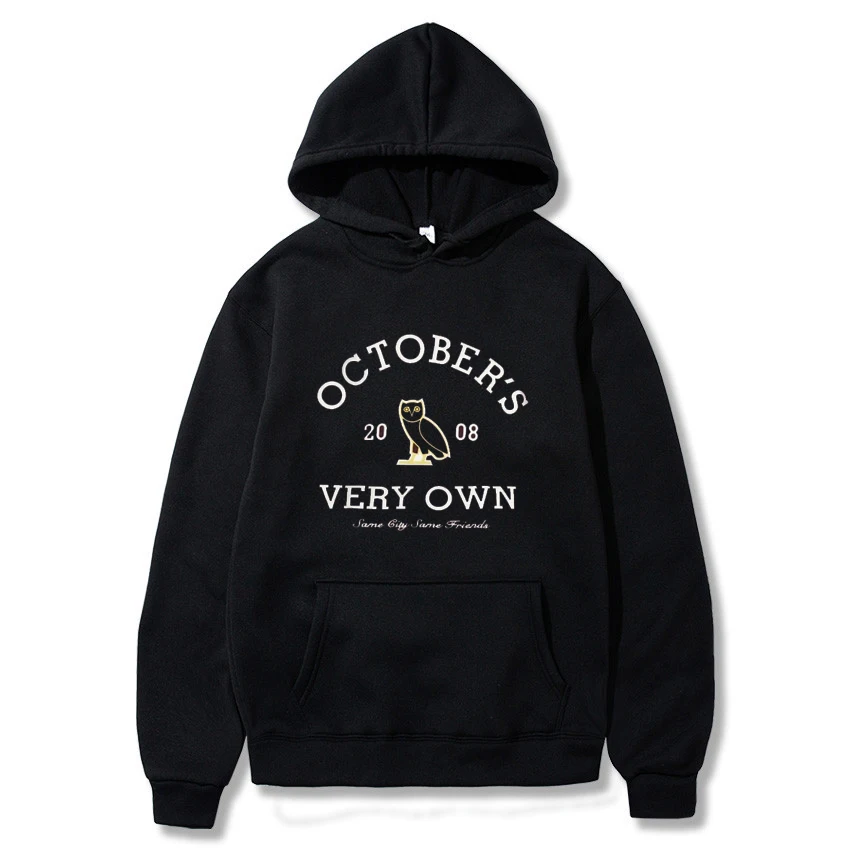 Cotton Hoodies Mannen Vrouwen Herfst Ovo Lange Mouw Capuchon Sweatshirts Fleece Harajuku Hip Hop Sudaderas Hombre