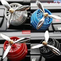 air freshener car smell clip fresh aromatherapy fragrance alloy auto good accessories led mini conditioning vent outlet perfume
