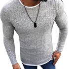 Модный женский свитер, цветной лоскутный пуловер с круглым вырезом и длинным рукавом, вязаный свитер для мужчин, зимняя одежда