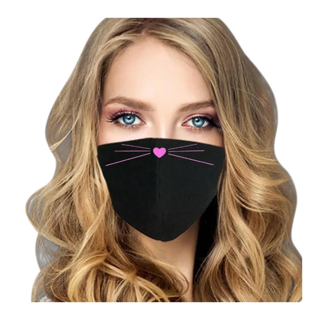 25 # Для женщин выхлопной уход за кожей лица маска Моющиеся Многоразовые Дышащие