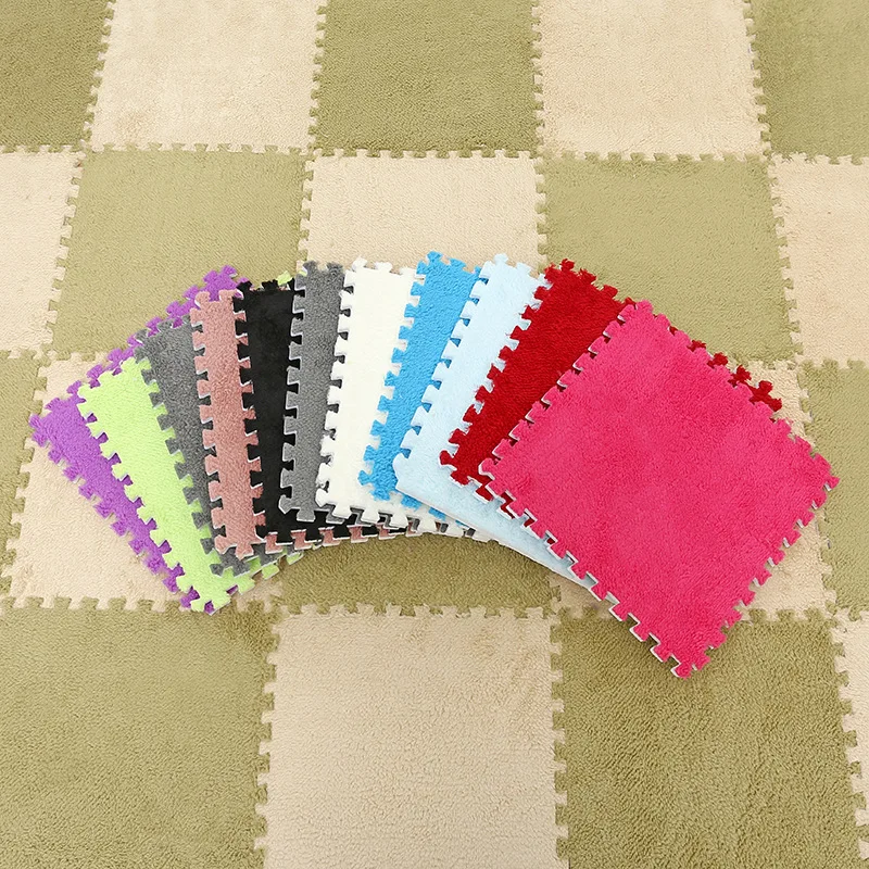 

30CMXCM Foldable Carpets for Living Room Bath Rugs Anti-Skid Pink Shaggy Area Rug Large Plush Soft Climbing Cappet