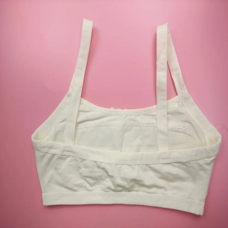 Удобный женский бюстгальтер одного размера из чистого хлопка