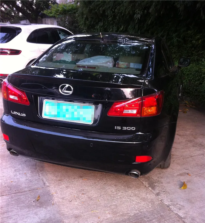 Спойлер для LEXUS IS200 2006-2011 высококачественный спойлер из АБС-пластика заднего