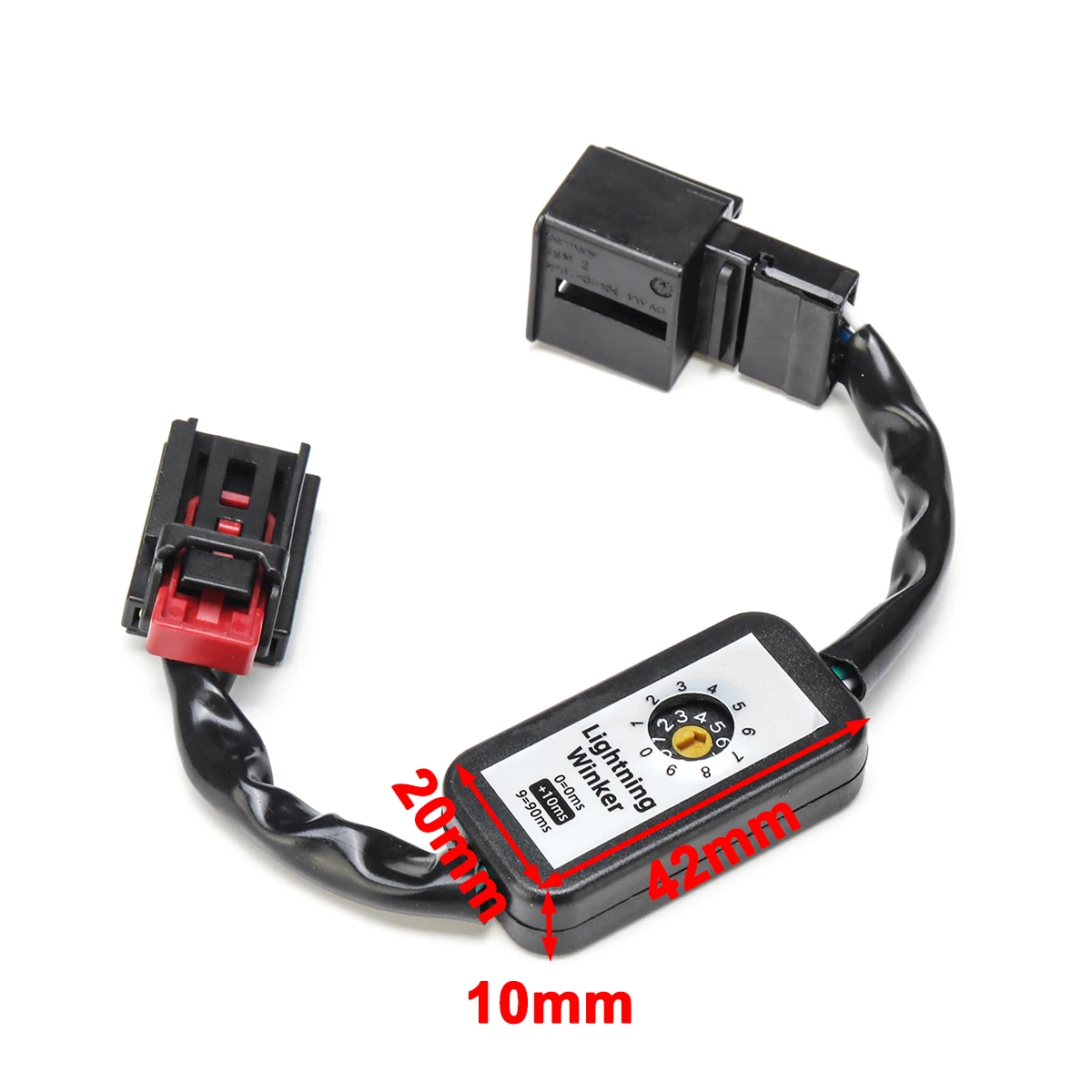

1Pair Dynamic Turn Signal Indicator LED Taillight Left&Right Tail Light Add-on Module Cable Wire Harnes For Volkswagen VW Golf 7