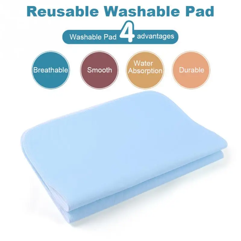 Моющийся впитываемый недержание мягкая моющаяся противоскользящая хлопок