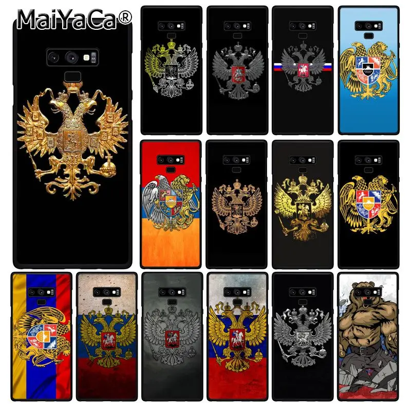 Чехол MaiYaCa с эмблемой флага Албании для Samsung Galaxy A50 S10 S9 Plus Note9 8 Note7 5 4 3|Бамперы| |